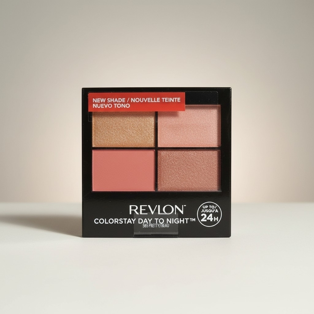 Revlon ColorStay Eyeshadow Quad - Peach, Pink & Shimmer Rose